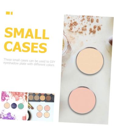 MAGICLULU 250 Pcs Eye Shadow Disk Paint Mixing Makeup Supplies Stainless Steel Miss Tinplate Cosmetics - Buy Online on GoSupps.com