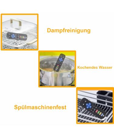 Shop Baby Silicone Bite Ring - Kachenzeuge Tehnen Soft Toy for 3-18 Months | Gums Soothing Remote Control Toy (Black) - Buy Online on GoSupps.com