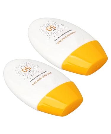 2 Pieces SPF 50 Sun Cream - UVA UVB Protection 45G for Home & Travel | International Shipping Available - Buy Online on GoSupps.com