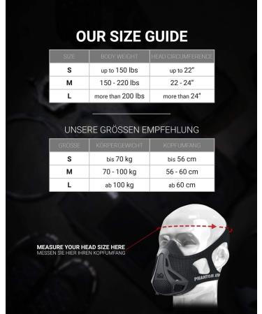 Phantom Athletics Training Mask - Boost Endurance & Performance | International Shipping Available - Buy Online on GoSupps.com