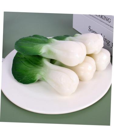 OUNONA 2pcs Little Cabbage Model Little Cabbage Props Simulation Vegetables Artificial Lettuce Simulation Food Model Decor Models Restaurant Display Prop Pvc Ingredients Chinese Cabbage - Buy Online on GoSupps.com