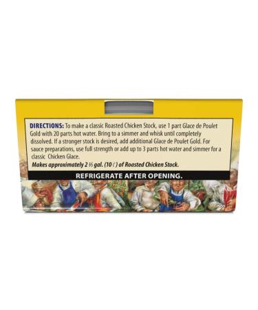 More Than Gourmet Glace De Poulet Gold 16oz - Roasted Chicken Stock - Buy Online on GoSupps.com