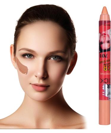 Contouring Stick - Highlighter Concealer Contouring Pencil Contouring Face Nose Highlighting Makeup Pen Safe Bronzer Stick Halloween 6 Colors Fovolat 1 count (Pack of 1) - Buy Online on GoSupps.com