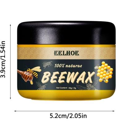 Wood Seasoning Beewax - Wood Seasoning Beeswax - Wood Floor Care Beeswax for Wood Polishing Wooden Floor Cabinetcare Supplies 12b Yellow B - Buy Online on GoSupps.com