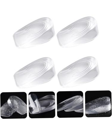 FOMIYES Heightening Insoles for Men - Invisible Heel Cushion Inserts Gel Damping Shoe Pads 2 Pairs of Height Boosting Insoles - Buy Online on GoSupps.com