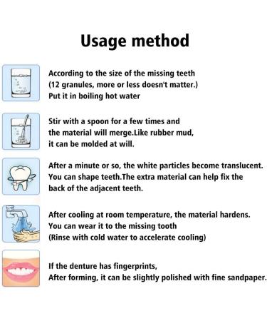 Tooth Repair Kit - Instant Temporary Teeth Replacement for Damaged & Missing Teeth | Best Dental Fix Solution - Buy Online on GoSupps.com