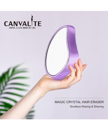 Magical Nano Hair Remover | Painless Crystal Hair Radiator for Men & Women - Fast & Simple | Purple - Buy Online on GoSupps.com