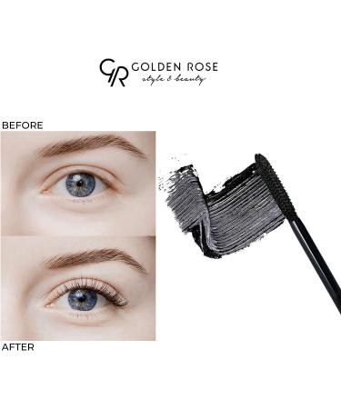 Golden Rose Mascara False Lashes Full Body Volume and Length Instant Lift Up 0F15A Eyes Makeup Women Maquillage pour les Femmes - Buy Online on GoSupps.com