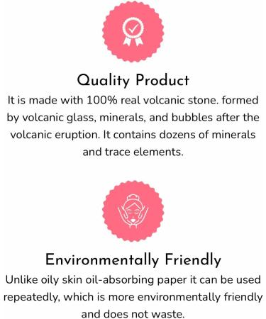 Volcanic Oil-Absorbing Beauty Tool - Reusable Facial Skincare Essential - Buy Online on GoSupps.com