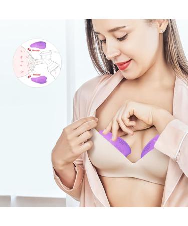 Cubble Warming Lactation Massager | Breastfeeding Support for Clogged Ducts & Engorged Breasts - Improve Milk Flow | Purple - Buy Online on GoSupps.com
