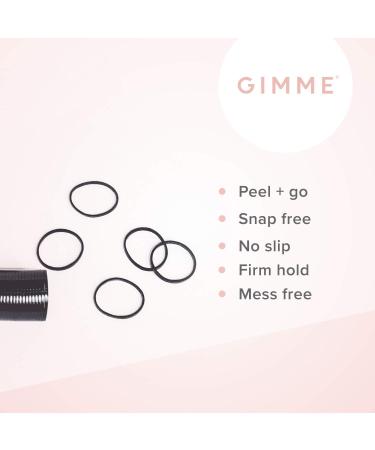 Gimme Beauty Elastic Stacks - Peel Apart Rubber Bands for Hair - Non-Slip Hair Ties - Clear (320 Count) - Buy Online on GoSupps.com
