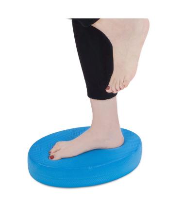 Stability Trainer Pad - Foam Balance Exercise Pad Cushion for Therapy, Yoga, Dancing Balance Training, Pilates,and Fitness Blue
