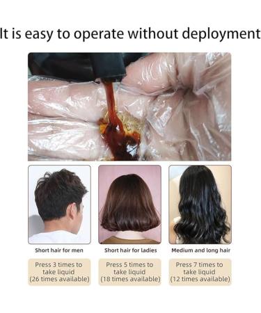  JHzood 3-in-1 Natural Hair Colour Shampoo Hair Dye with Ginseng and Ganoderma Extracts Multiple Shades Available For Short and Long Hair 500ML (Deep Wine Red) - Buy Online on GoSupps.com