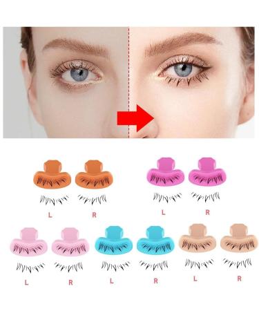 Buy 1 Pair Eyelash Stamps Tool - DIY Lower Lash Extension for Natural Look | Perfect for Makeup Beginners - Shop Now - Buy Online on GoSupps.com