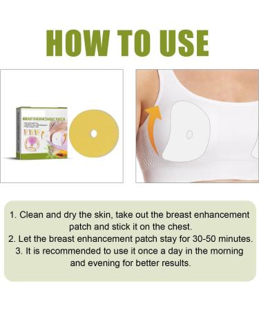 GMFLEX Breast Enhancement Patch - Enlarger & Upright Lifter - 3 Boxes - Buy Online on GoSupps.com