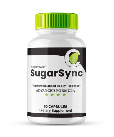 Sugar Sync Capsules SugarSync Glyco Optimizer Supplement Sugar Sync Joint Optimizer - Maximum Strength Sugar Sync Gluco Cleanse Detox Advanced Formula SugarSync Glycol Reviews (60 Capsules)