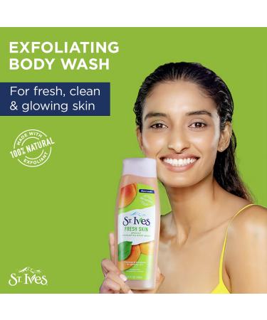 Buy St. Ives Smooth & Glow Body Wash - Apricot 13.5 oz | Nourishing Hydration for Radiant Skin | International Shipping Available - Buy Online on GoSupps.com