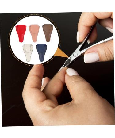 FRCOLOR 35 STK Leather Nail Clipper & Scissor Protective Covers - PU Shear Bags for Manicure & Pedicure - 7 Colors - Buy Online on GoSupps.com