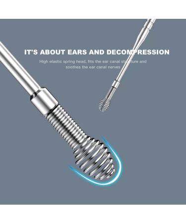 Ayssny Ear Pick Earwax Removal Kit - 7 Pcs Ear Cleaning Tool Set with Storage Box and Cleaning Brush - Buy Online on GoSupps.com