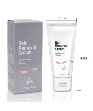 2PC Hair Removal Cream for Men & Women - All Skin Types | 50ml Epilating Cream - Fast Shipping Worldwide - Buy Online on GoSupps.com