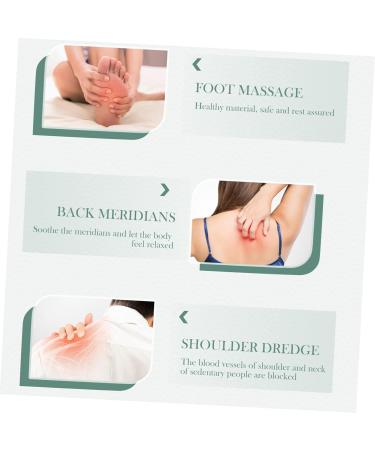 Beavorty 4-Piece Jade Hair Comb Massager Set - Gua Sha Tools for Scalp Massage & Fasciitis Relief - Buy Online on GoSupps.com