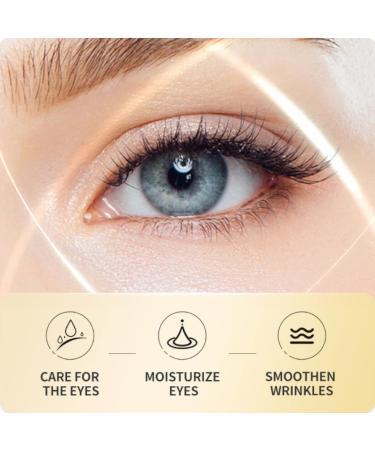Under Eye Roller Serum for Dark Circles and Puffiness | Eye Cream Roller with Massaging Balls for Fine Lines | Hydrating, Brightening, and Firming Formula - Buy Online on GoSupps.com