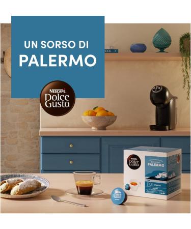 NESCAF DOLCE GUSTO Espresso Palermo Caff 6 bo tes de 16 capsules (96 capsules compatibles Nescaf Dolce Gusto) Chocolat noir 16 unit (Lot de 6) - Buy Online on GoSupps.com