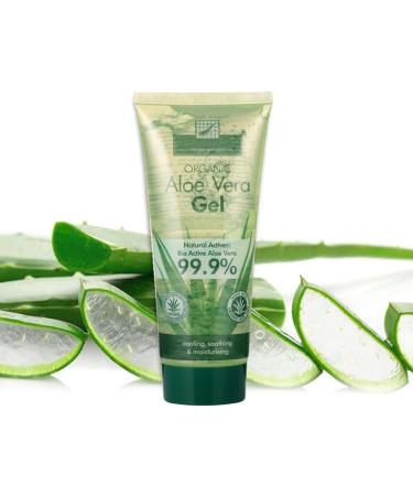 1PC Aloe Vera Gel Ultra Hydrating Skin Cooling Aloe Gel Natural Aloe Essential Daily Moisturizer Non-sticky Hair Conditioner For Skin face And Hair aloe vera - Buy Online on GoSupps.com
