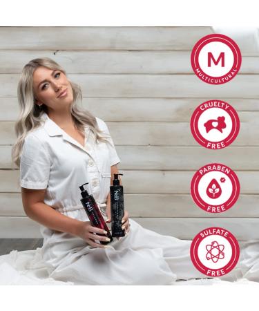N+B Core Collection Shampoo 10oz | Paraben-Free Hydrating & Strengthening | For All Hair Types | Made in the USA - Buy Online on GoSupps.com