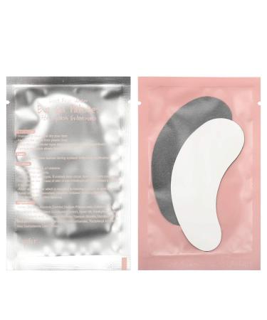 100 Pairs Under Eye Gel Patches for Eyelash Extensions - Disposable & Comfortable - Pink/Black - Shop Now! - Buy Online on GoSupps.com