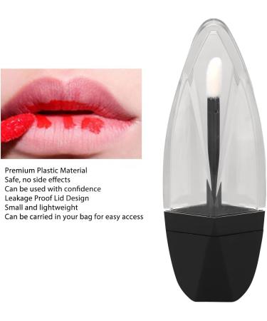 Yosoo Leaf Shape Empty Lip Gloss Tube - 7ml Refillable Clear Bottle for DIY Lip Cosmetics | Leakage Proof Design - Buy Online on GoSupps.com