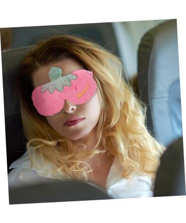 Mobestech 1 Pc Fruit Series Ice Compress Compress Plush Eye Mask Plush Sleeping Blindfold Eye for Sleeping Fake Plush Sleep Eyeshadow Cartoon Blindfold Cute Face Mask Girl 18X13X05cm Pink - Buy Online on GoSupps.com