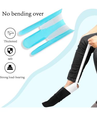 2-Piece Sock Aid & Extendable Shoe Trainer - Optimal for Seniors Pregnant Diabetics & Disabled - Buy Online on GoSupps.com