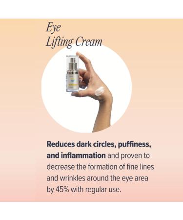 SUNNIE Illuminator Eye Lifting Cream - Dark Circle Treatment Puffiness Reduction & Anti-Aging Formula - Brightening Eye Cream (.53 oz - Buy Online on GoSupps.com