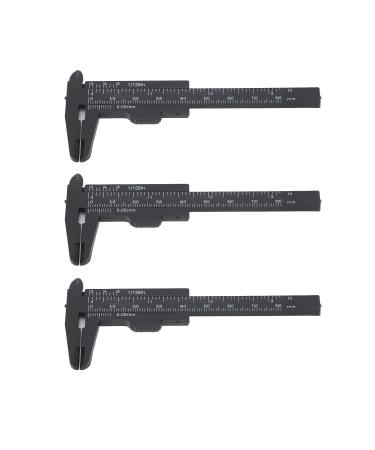 Eyebrow Measuring Ruler Scale Transparent Lightweight Plastic 10pcs Microblading Vernier Caliper for Styling - Buy Online on GoSupps.com