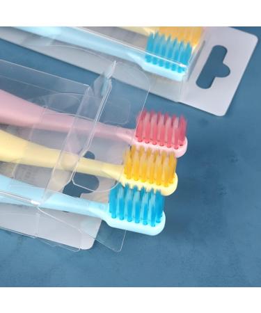 Alipis Soft Bristle Toothbrush 18pcs - Creative Macarons Design - Gentle Infant Toothbrushes - 13*2cmx3pcs - Buy Online on GoSupps.com