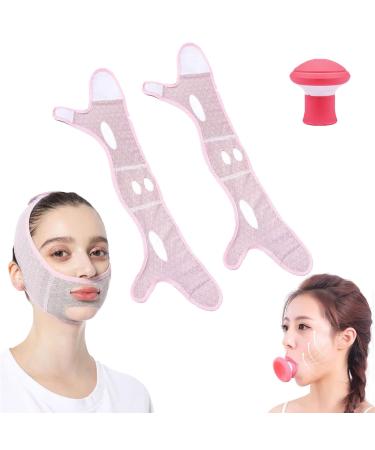 ZYGAKJO 2023 New Upgrade Beauty Face Sculpting Sleep Mask V line lifting mask double chin mask chin mask lift Available for both men and women (2PCS)