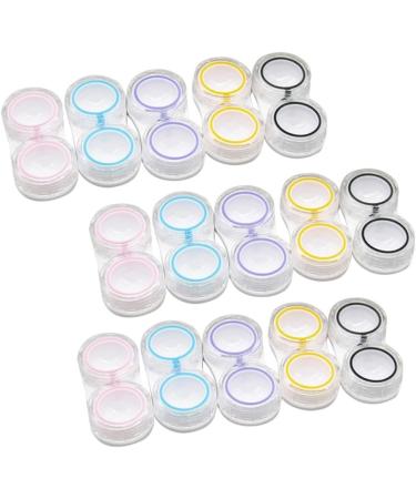 Veemoon 30 pcs Contact Lens Holder Carrier Bag Decorative Eye Case & Container for Lenses Ideal for Travel & Storage - Buy Online on GoSupps.com