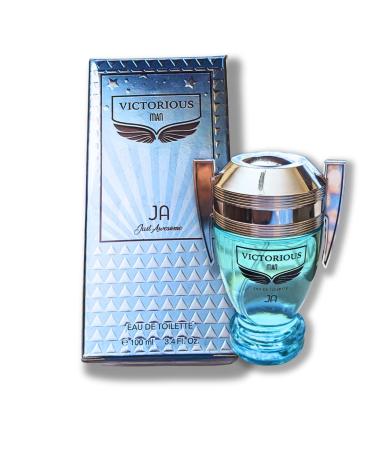 VICTORIOUS MAN POUR HOMME EAU DE TOILETTE 3.4 FL. OZ Woody Aquatic fragrance for Men.
