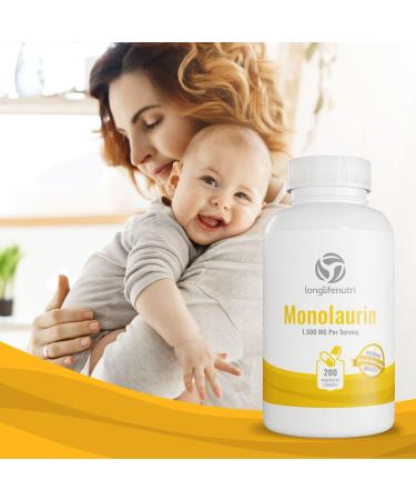 LongLifeNutri Cranberry Extract 500 mg & Monolaurin 1500 mg Bundle - 180 & 200 Veg Capsules 6 Month Supply Urinary Immune & Digestive Support Non-GMO Gluten Free Made in USA - Buy Online on GoSupps.com