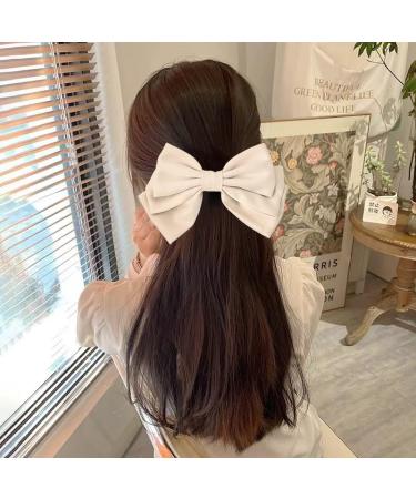 Bowknot Hair Clip for Women Girls Vintage Barrette Hair Clips for Women Bowknot Alloy Hair Clips for Teen Girls Bow Knot Hair Clip for Thick Fine Hair Accessories Ornaments for Girls Women Light apricot - Buy Online on GoSupps.com