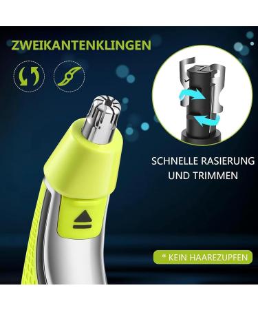 Nose Hair Trimmer Replacement Blades for OneBlade QP2520 QP2630 QP2620 QP2724 & Pro 360 QP6551 - Premium Trimming Attachments - Buy Online on GoSupps.com