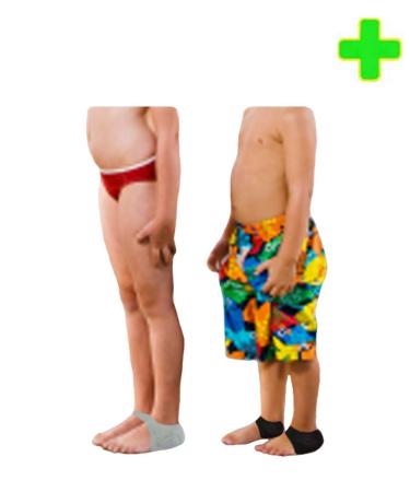 Kids' 2 Pairs Combo Set Neoprene Gel Arch Pain Relief Sleeves | HealthyNees - Buy Online on GoSupps.com