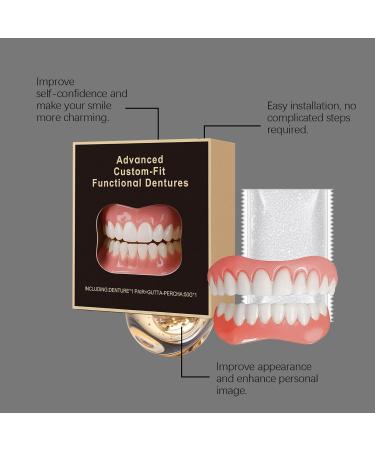 Denture Modification Kit Daily Oral Modification Teeth Aesthetic Comfort Smile Enhancement Texture Teeth Beauty Kit - Buy Online on GoSupps.com