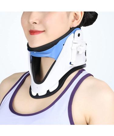 SSDDDLZEQ Rigid Adjustable Neck Support - Relieve Neck Pain & Pressure | Ideal for Spine & Vertebrae Health - Buy Online on GoSupps.com