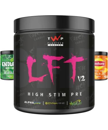 TWP Nutrition Platinum LFT V2 Pre Workout 390g | 30 Servings | High Stim | Fruit Punch Flavor - Buy Online on GoSupps.com