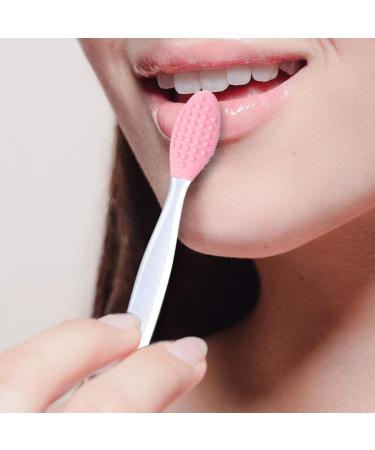 Buy Silicone Lip Brush & Double Sided Nose Scrubber - Soft Blackhead Cleaner Set (2PCS) - Exfoliating Lip Care Tool - Buy Online on GoSupps.com
