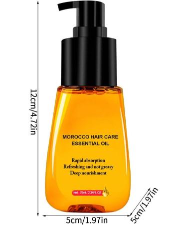 Hair Oil Nourishing Hair Oil for Curly Hair | Argan Oil from Morocco Penetrating Hair Care Silky Moisturizing and Fortifying Oil for Hair - Buy Online on GoSupps.com