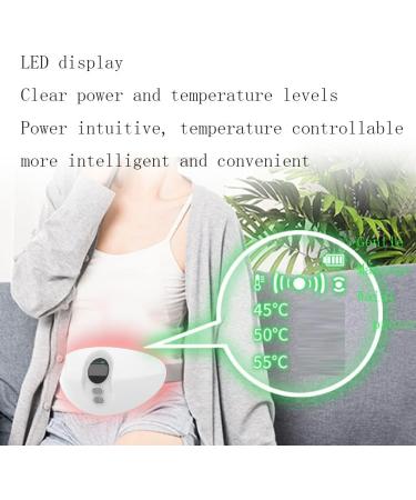 Waist Warming Belt - 3-Speed USB Charged Massage for Pain Relief & Uterine Comfort - Buy Online on GoSupps.com