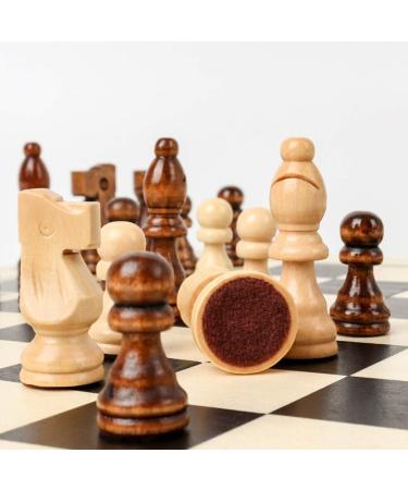 Wooden Magnetic Set with Portable Folding Chessboard for Study Family Party Game Chess Set (Size : L-34cm) (L) - Buy Online on GoSupps.com